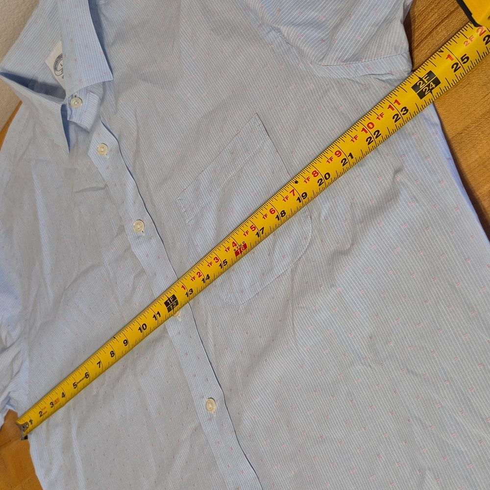 Brooks Brother Blue & Pink Long Sleeve Button Up Shirt - Picture 8 of 9